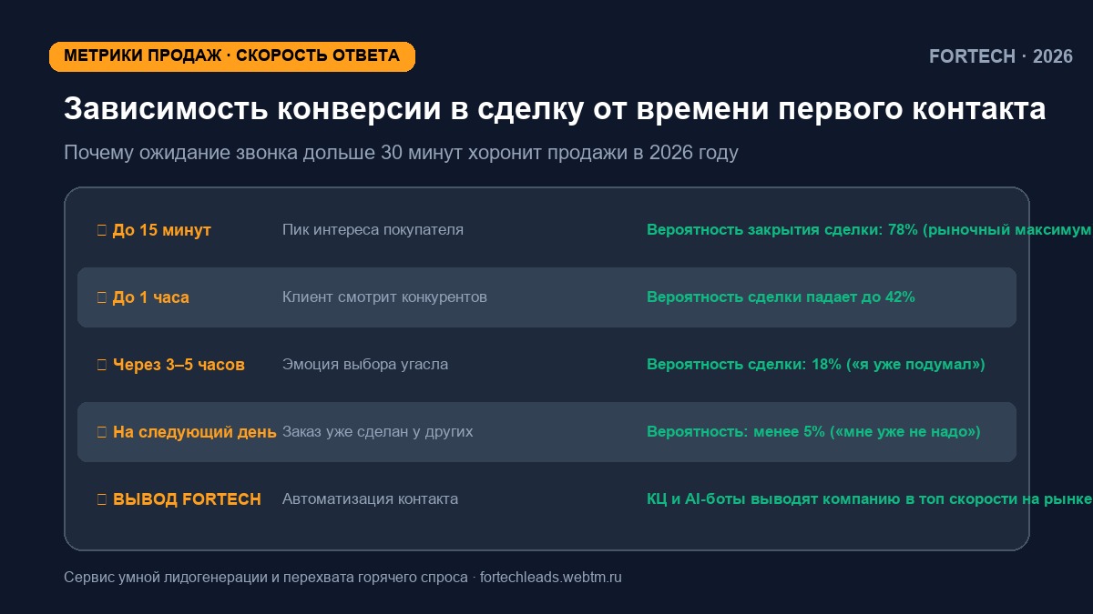 Инфографика воронки: Ночные заявки и выходные дни: куда утекают 35% платёжеспособных клиентов, пока ваш офис закрыт